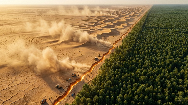 Can China’s Green Wall Stop the Gobi Desert Expansion?