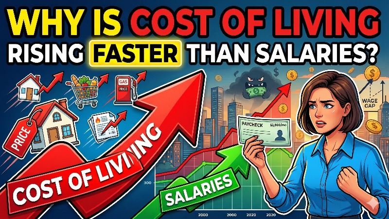 Why Is the Cost of Living Rising Faster Than Salaries?