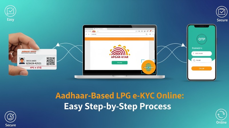 Aadhaar-Based LPG e-KYC Online