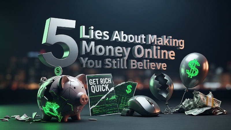 5 Lies About Making Money Online You Still Believe