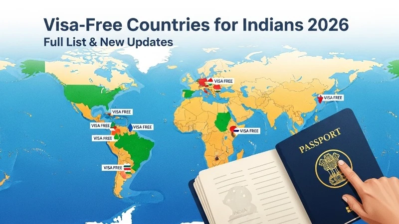 Visa-Free Countries for Indians 2026